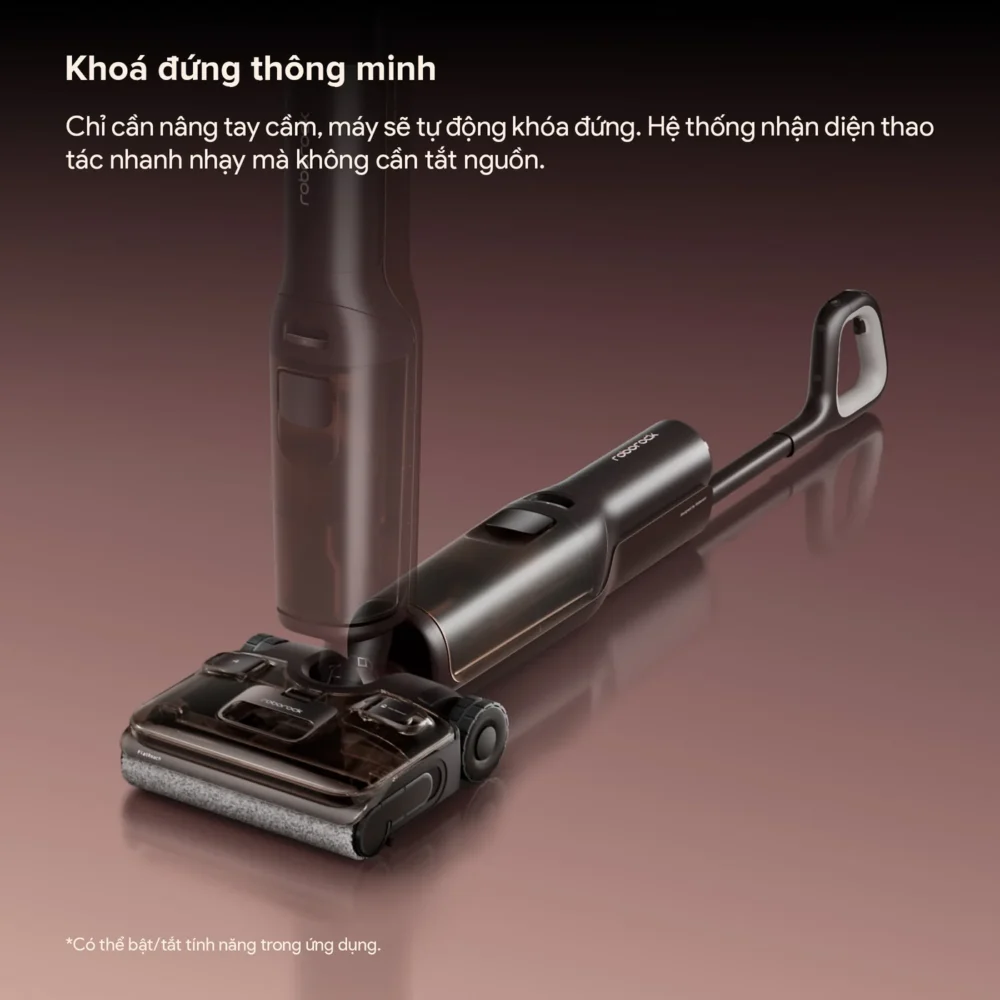 tính năng khoá đứng thông minh trên f25 pro turbo
