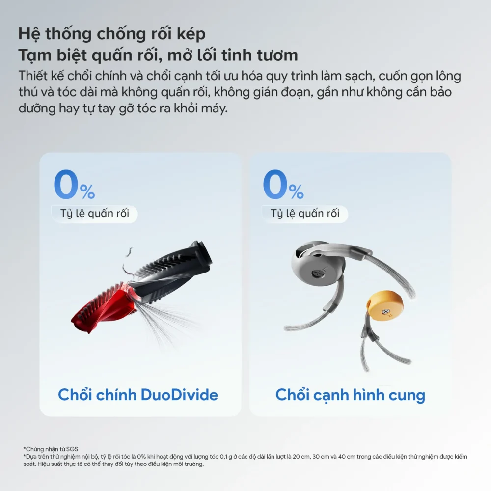 chổi chính DuoDivide 