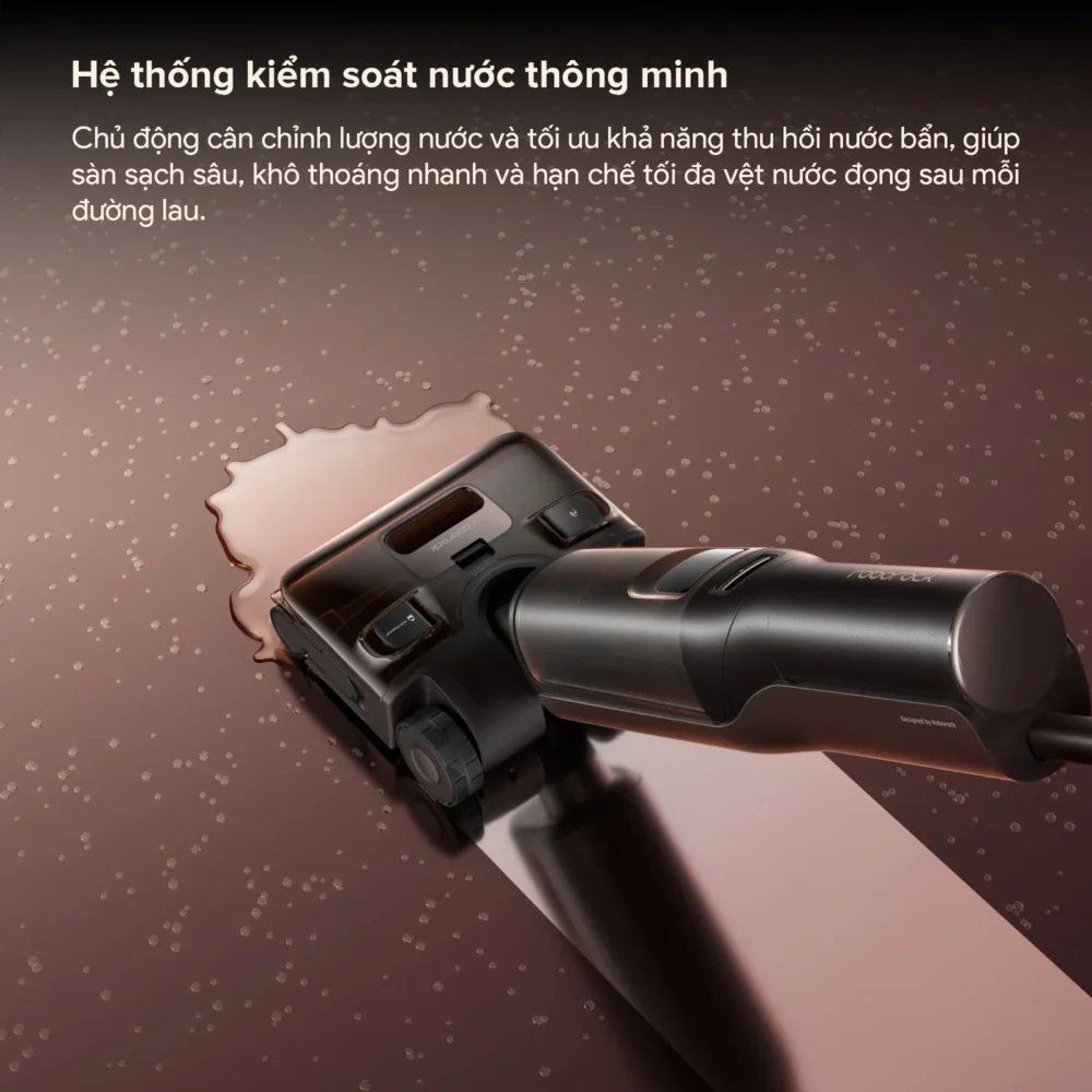 hệ thống kiểm soát nước thông minh của f25 pro turbo