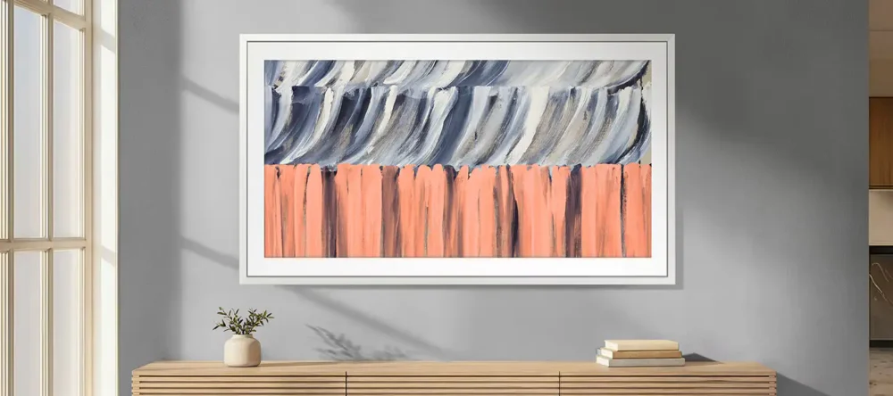 tv samsung the frame ls03he dử dụng tấm nền qled chống phản sáng