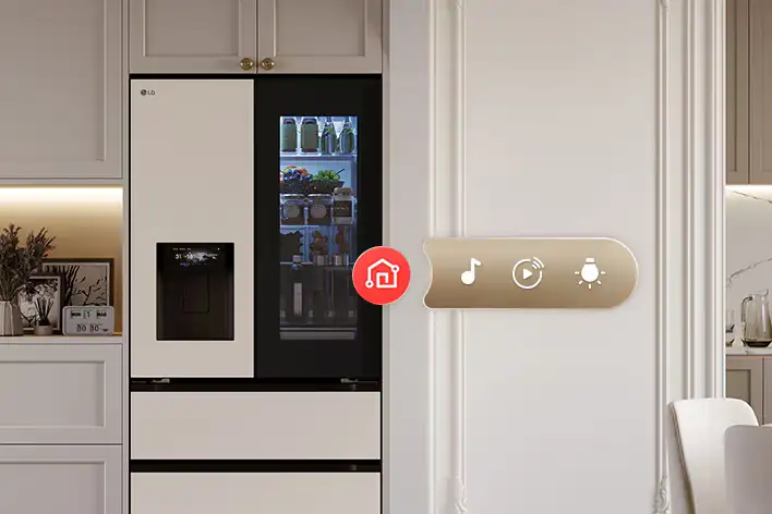 tủ lạnh LG F53EGR - LG ThinQ UP