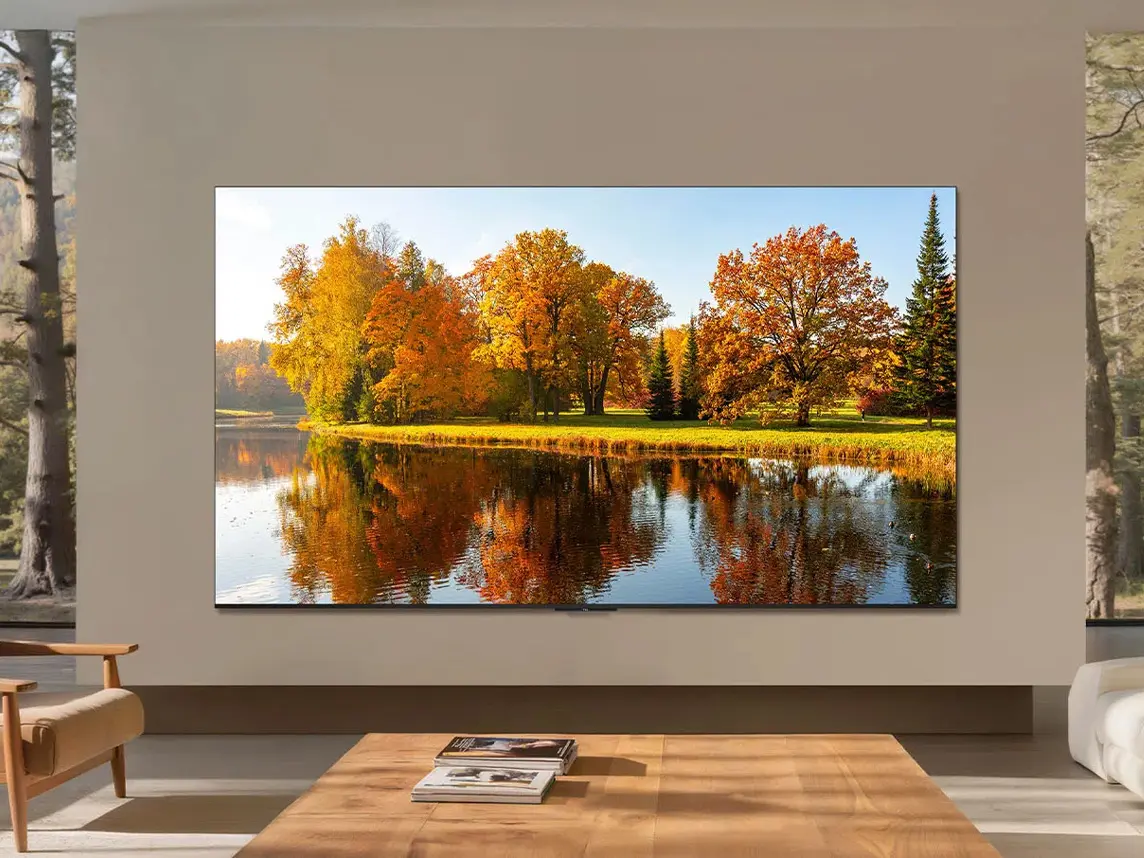 TV Mini LED trong phòng khách